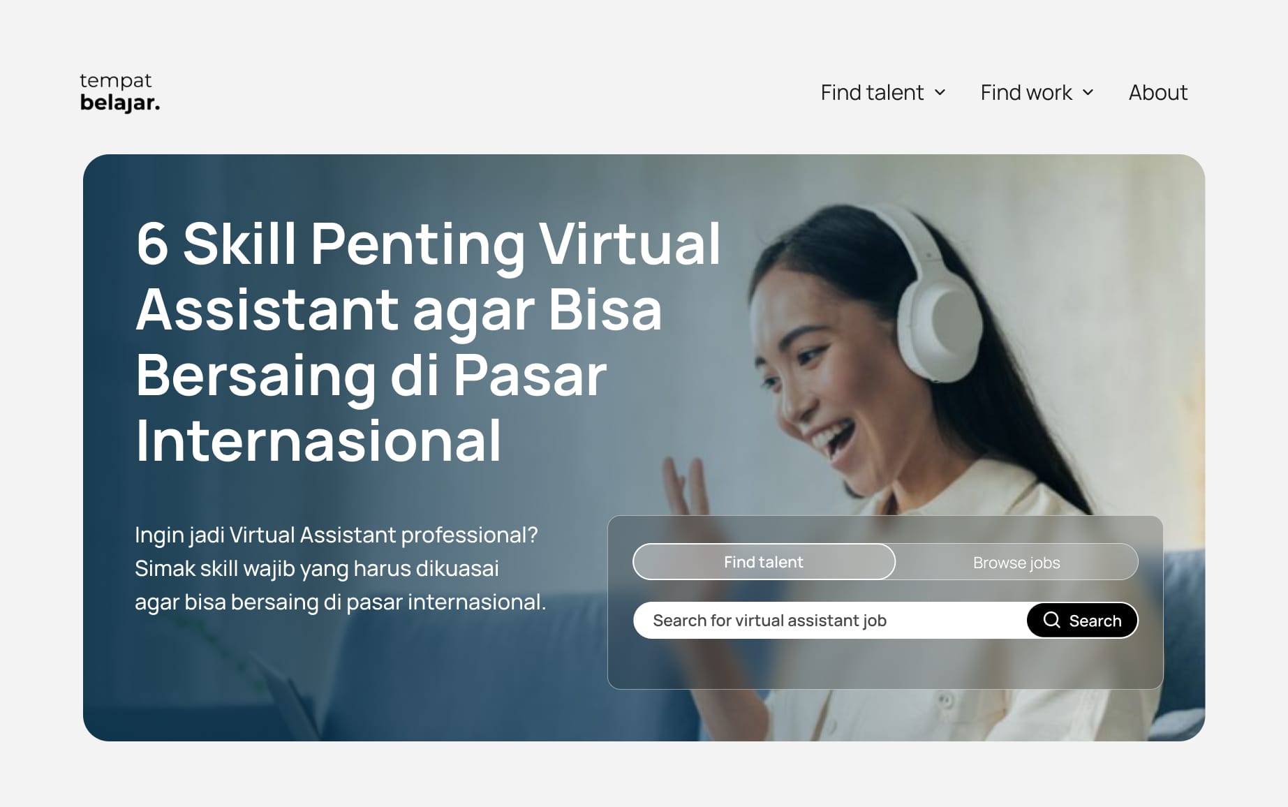 6 Skill Penting Virtual Assistant agar Bisa Bersaing di Pasar Internasional
