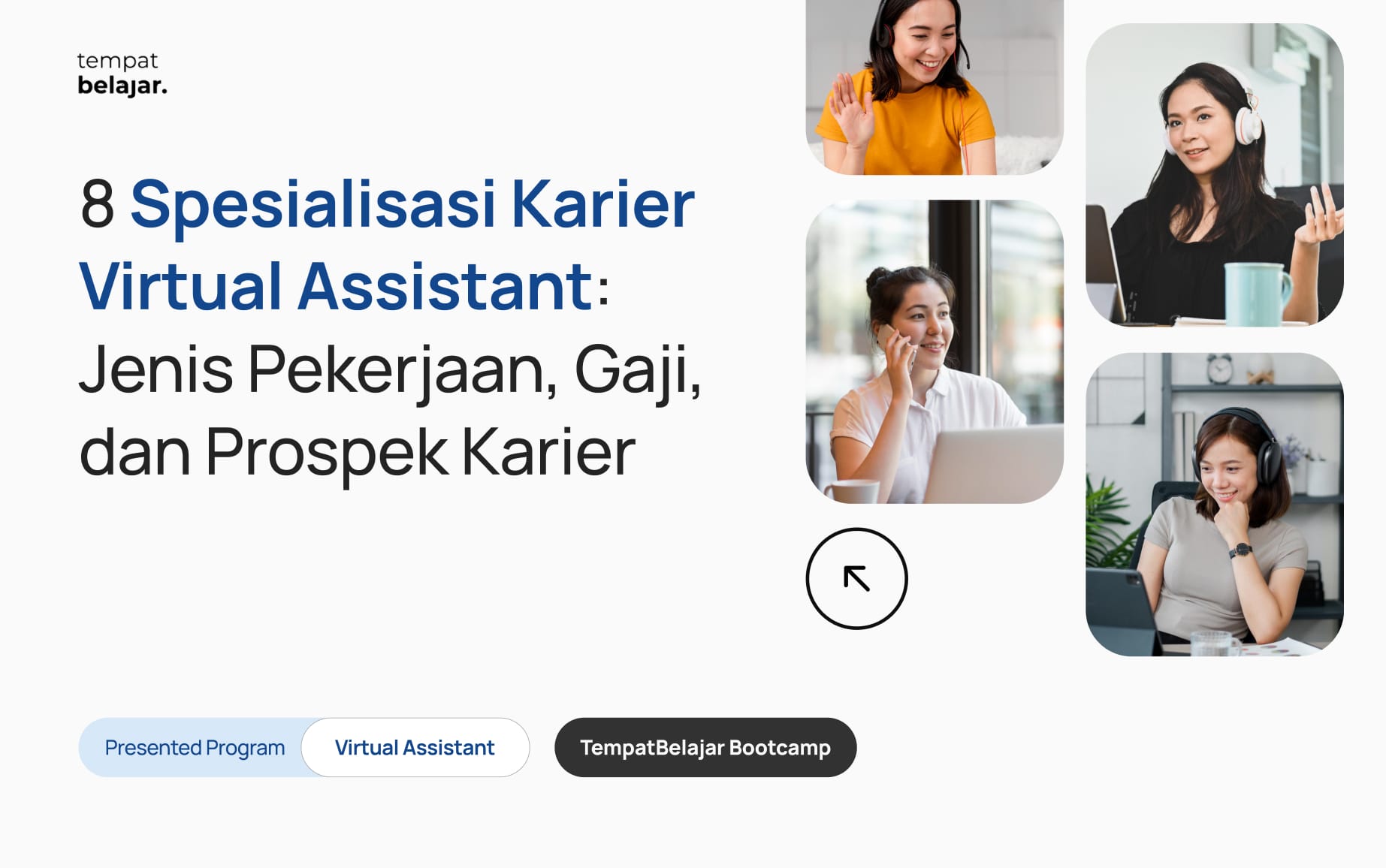 8 Spesialisasi Karier Virtual Assistant: Jenis Pekerjaan, Gaji, dan Prospek Karier