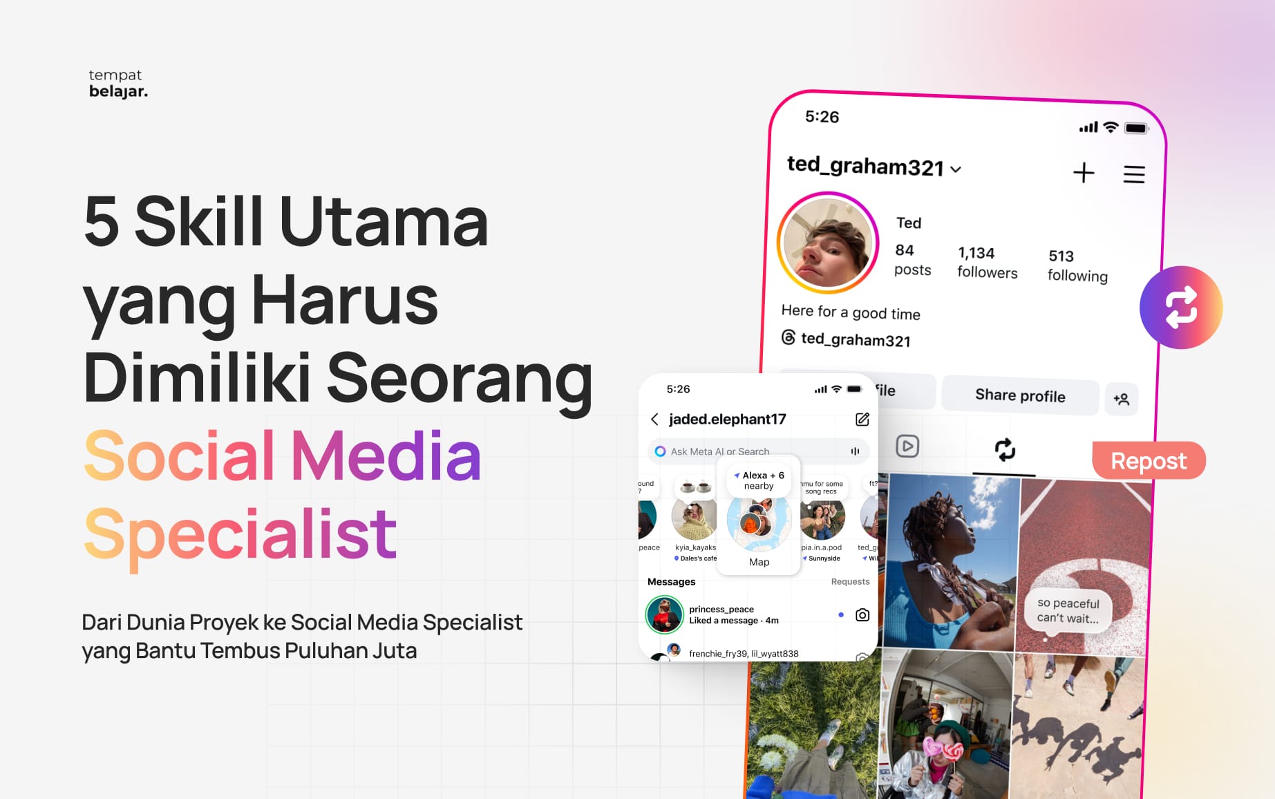 Ini Dia! 5 Skill Utama yang Harus Dimiliki Seorang Social Media Specialist